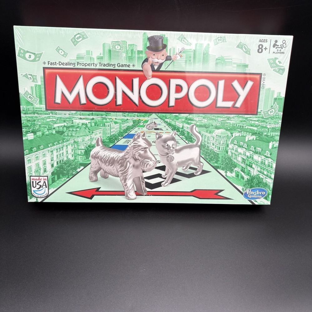 Hasbro Games 2014 Monopoly Introducing New Token Cat Brand New Factory Sealed